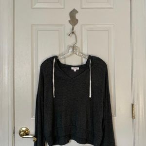 COLSIE CROPPED HOODIE